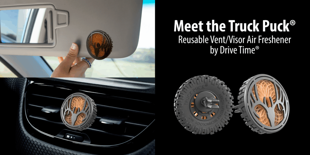 Drive Time® Truck Puck® Reusable Vent/Visor Air Fresheners