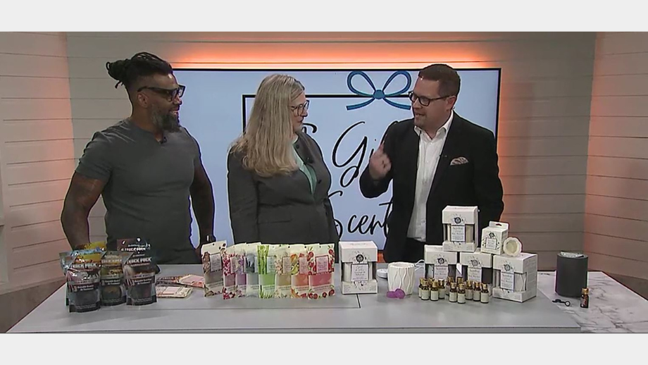 Monica Hadley and Jeffrey Smith appear on KCRG Everyday Iowa with host, Justin Roberts